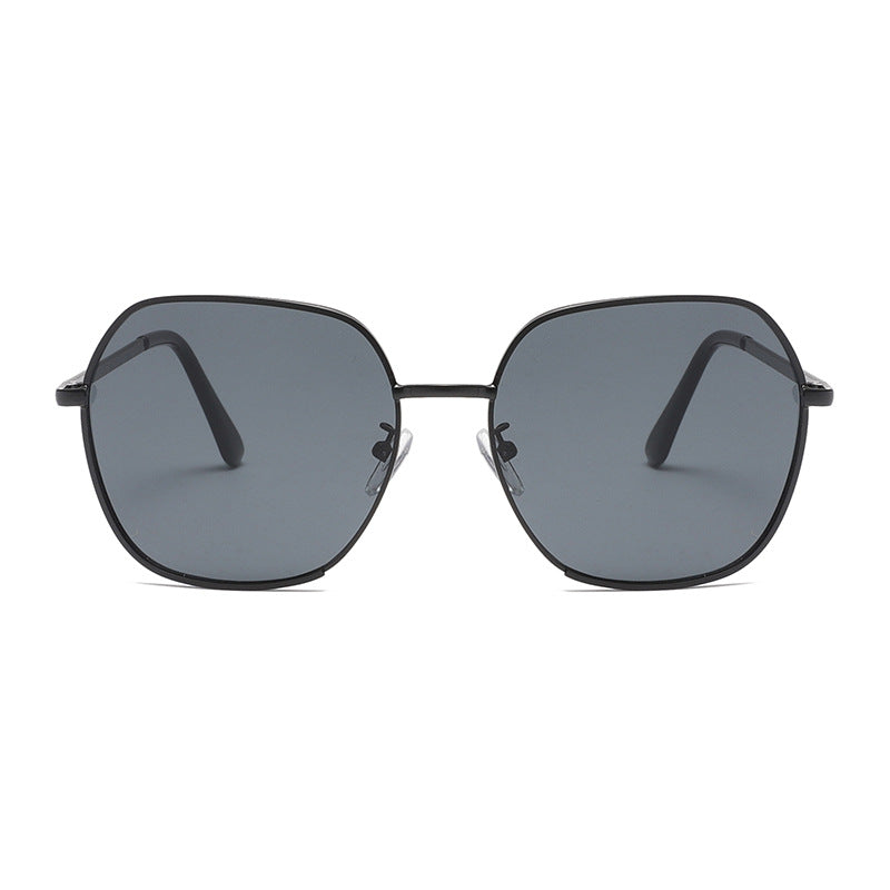 Damen Elegante oversized Sonnenbrille mit hochwertigem Metallrahmen und UV-Schutz Brehn