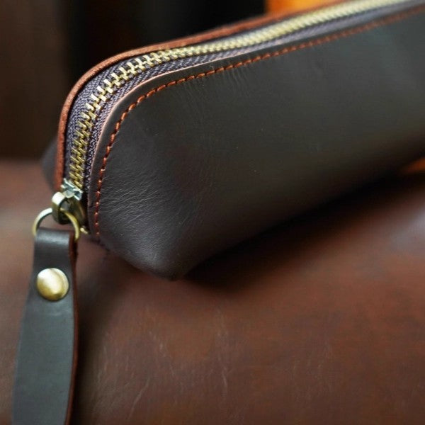 Stylischer Leder-Bleistiftcase Brehn