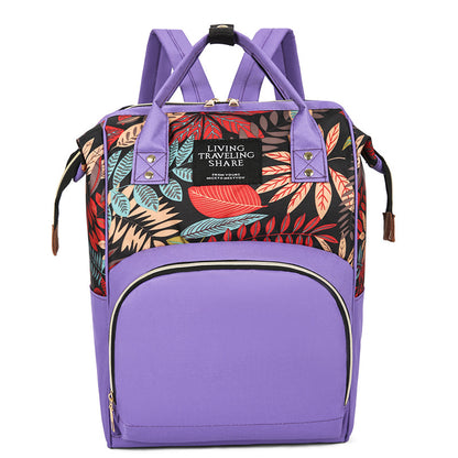Blumendruck Multi-Funktions-Rucksack Brehn