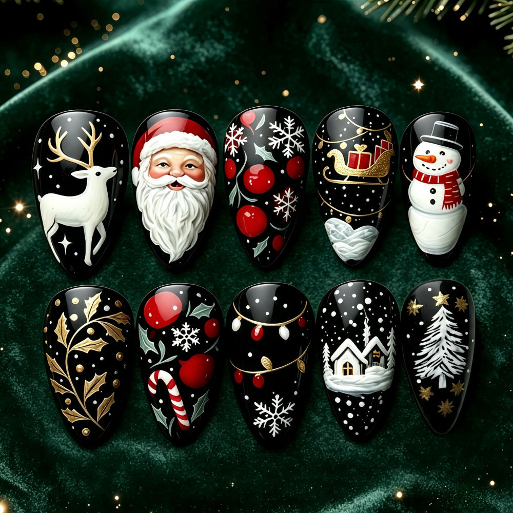 Weihnachts-Nägel Brehn