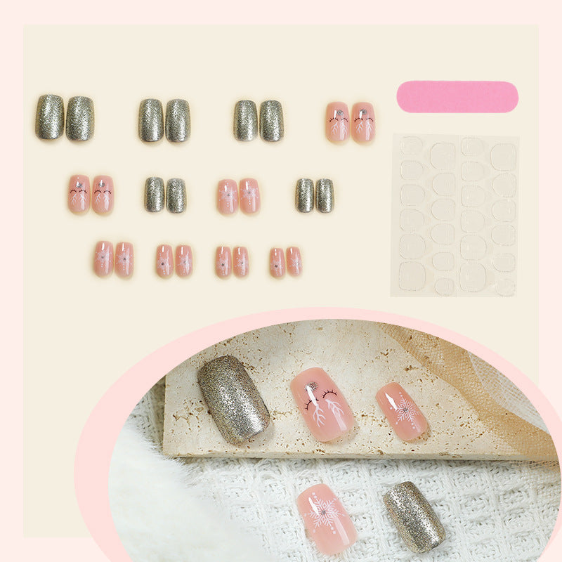 Glitzernde Press-On Nagelkollektion Brehn