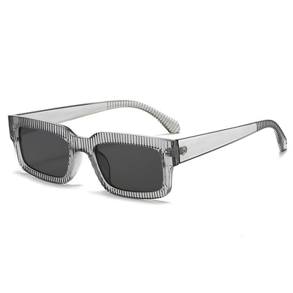 Damen modische Sonnenbrille mit geometrischem Rahmen Brehn