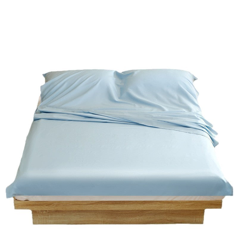 Mikrofaser-Satin-Spannbettlaken-Set mit extraweichem seidig-mattem Griff