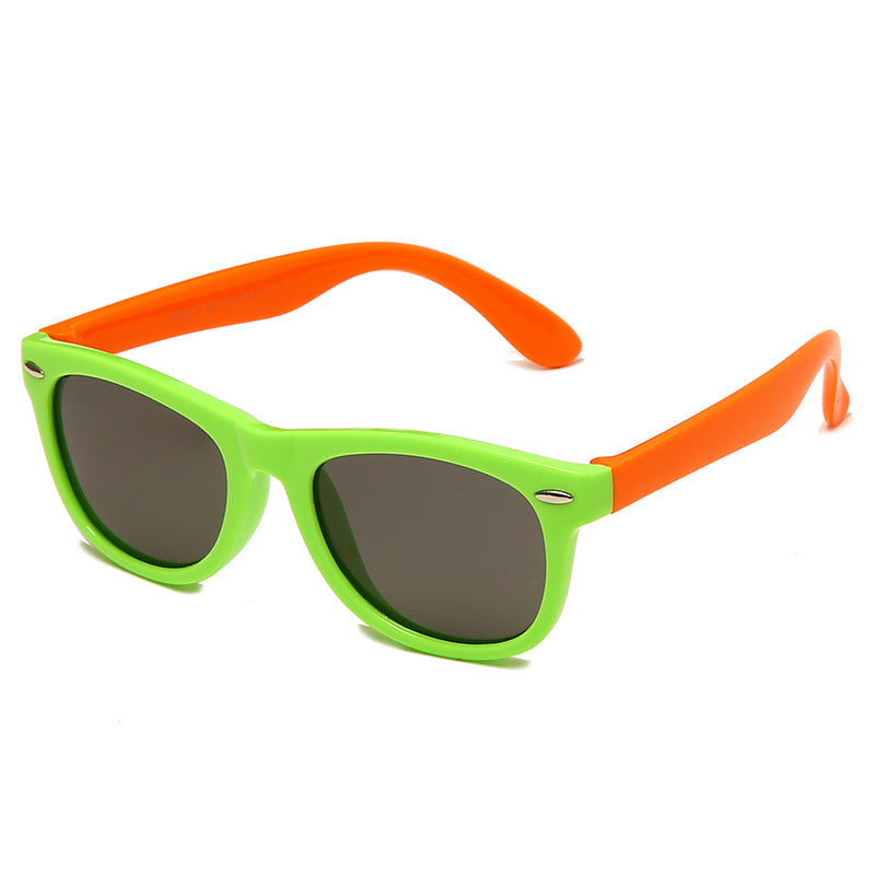Brehn | Kinder Flex Sonnenbrille mit flexiblem und robustem Rahmen