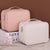 Kosmetik-Organizer Mit Doppeltem Reißverschluss Und Elegantem Innenfächerdesign Brehn