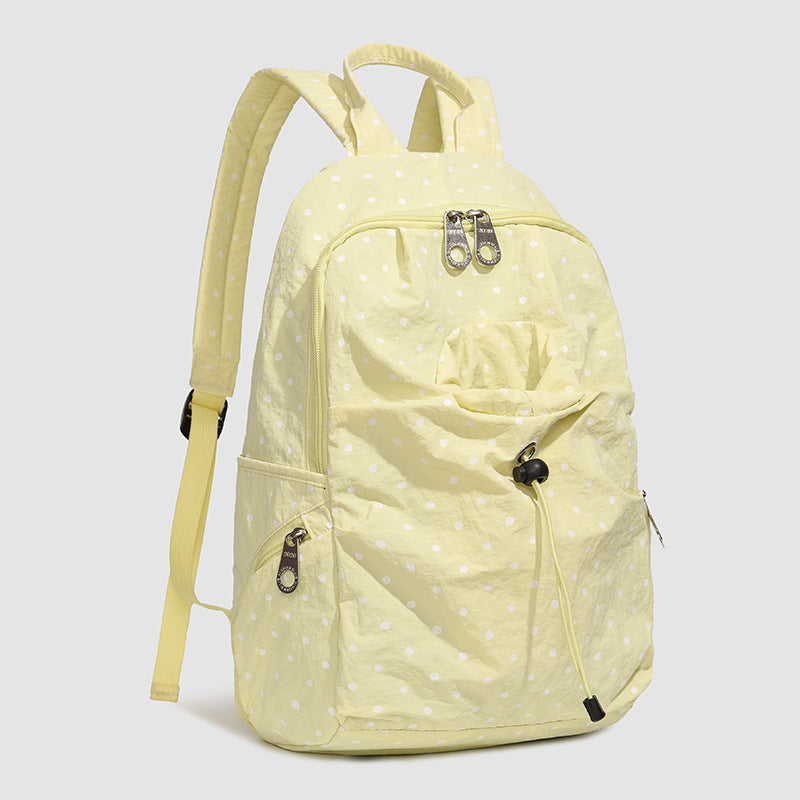 Polka-Dot-Design-Rucksack Brehn