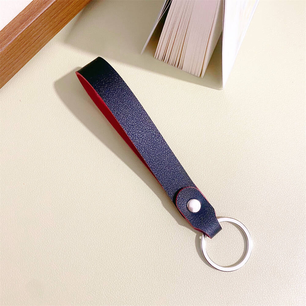 Premium Leder Schlüsselanhänger Halter Brehn