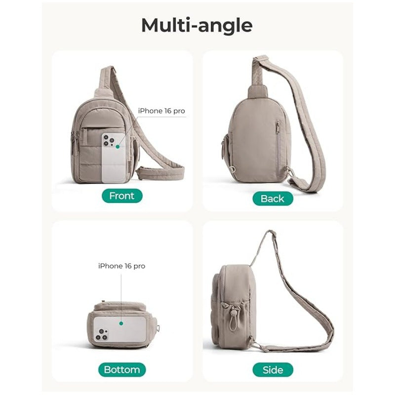 Bequeme Slingtasche mit Mehreren Fächern Brehn