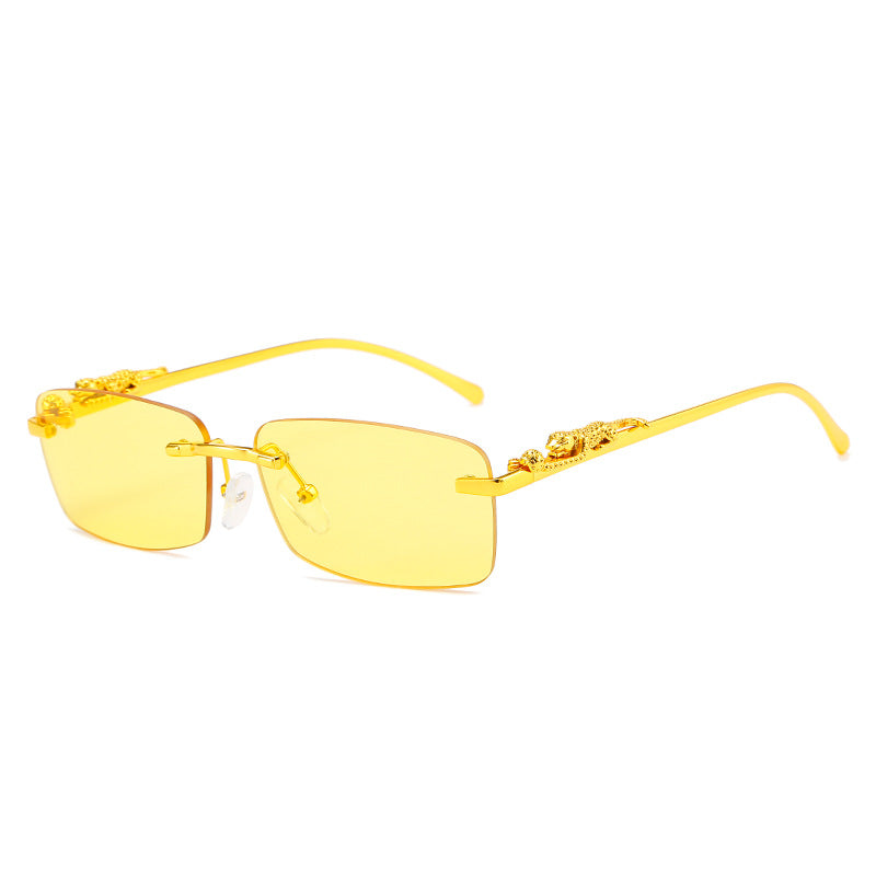 Damen modische Sonnenbrille mit kunstvollen Verzierungen Brehn