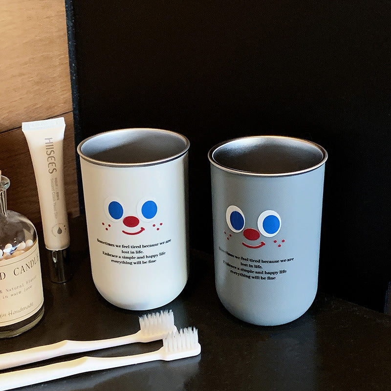 Edelstahl Becher mit Lustigem Design Brehn