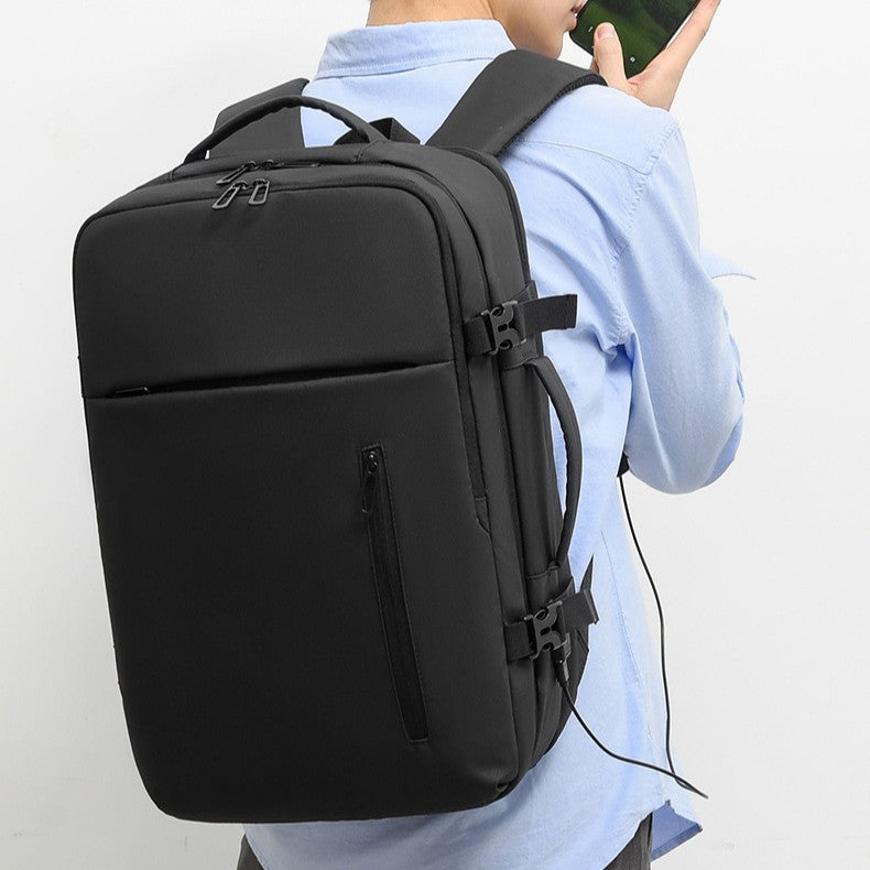 Multi-Compartment Ergonomischer Laptop-Rucksack Brehn