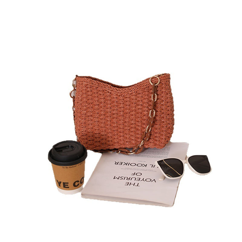 Damen Handtasche mit elegantem Kettenhenkel Brehn