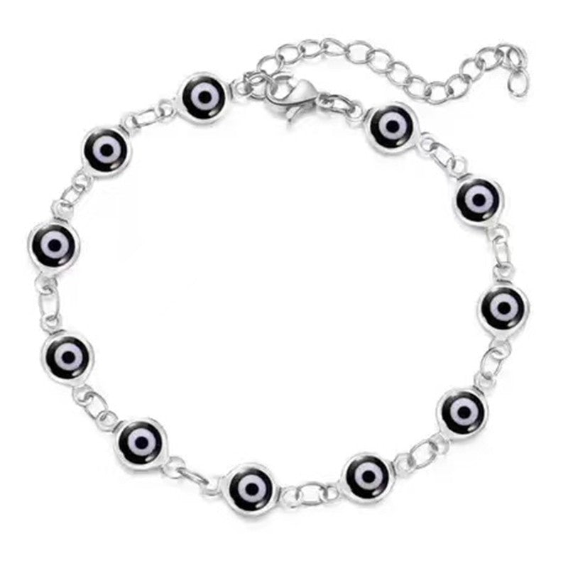 Dekorativer böser Blick Charme Armband Brehn