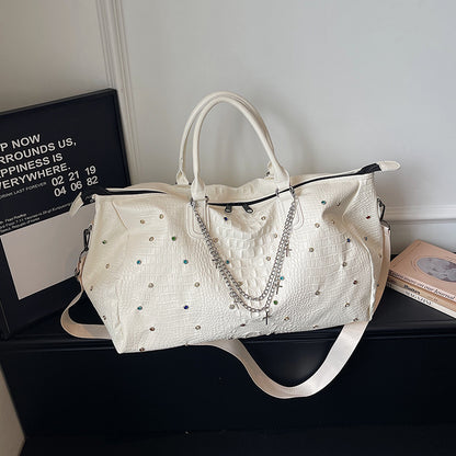Elegante strukturierte Reisetasche Brehn