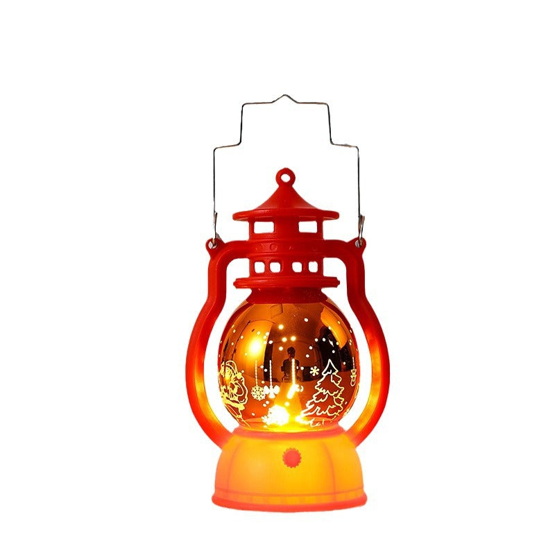 Nostalgische LED Weihnachtslaterne Brehn