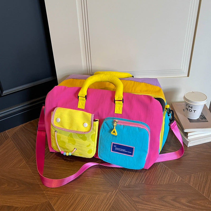Buntes Mehrfach-Taschen Reise Duffle Bag Brehn