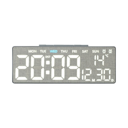 Digitaler Wecker mit Temperatursensor und Dateianzeige Brehn