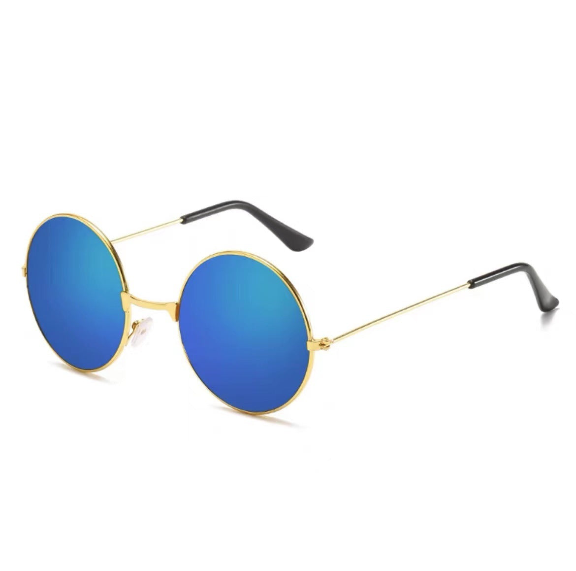 Retro Runde Glas Sonnenbrille Brehn
