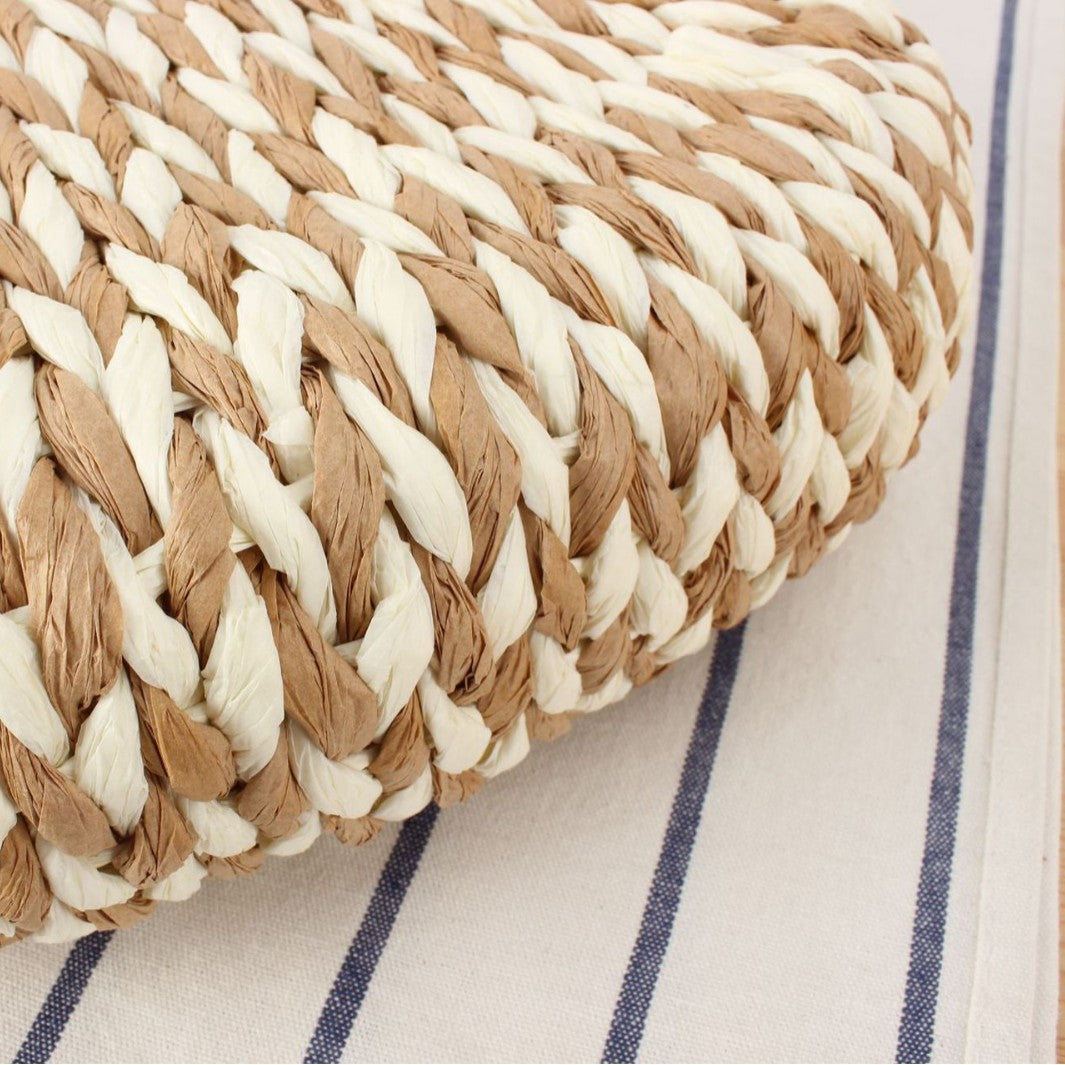 Handtasche Aus Handgefertigtem Flechtmaterial mit Modernem Design Brehn