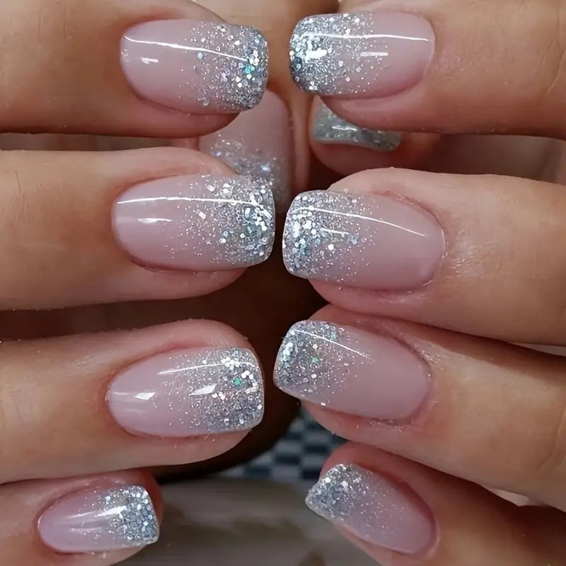 Glänzende Acryl-Nagelverstärkungen Brehn