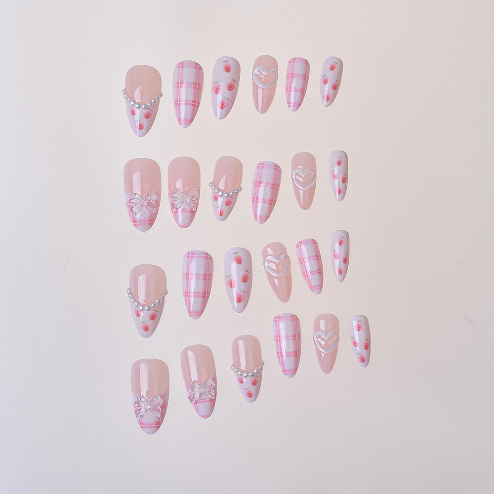 Elegante Press-On Nail Art Brehn
