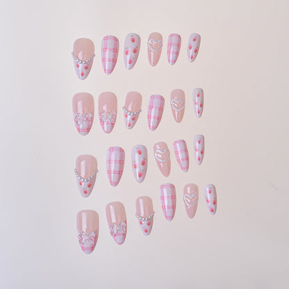Elegante Press-On Nail Art Brehn