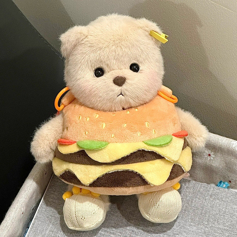 Kuscheltier mit Hamburger-Applikation Brehn