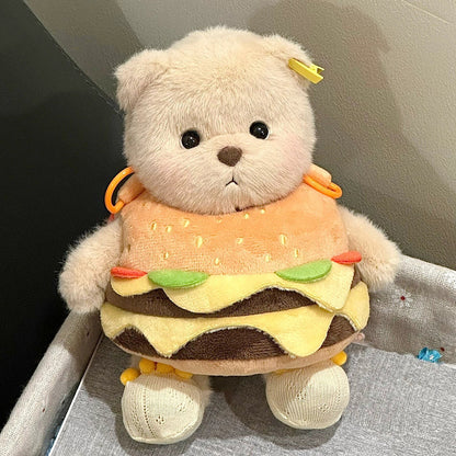 Kuscheltier mit Hamburger-Applikation Brehn