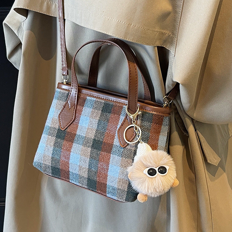 Karo Handtasche