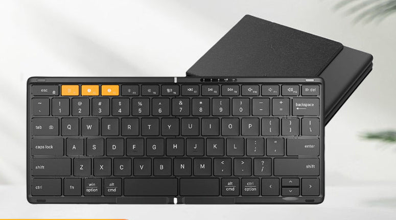 Ultra-schlankes tragbares Bluetooth-Tastatur mit Multi-Geräte-Funktionalität Brehn