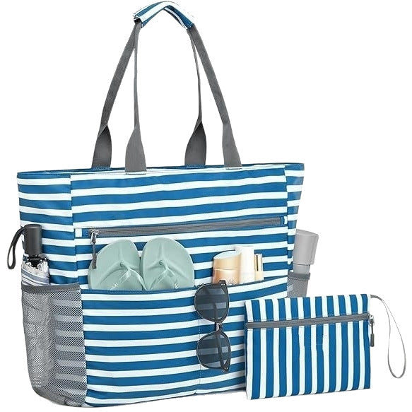 Geräumige Strandtasche mit Mehreren Fächern Brehn