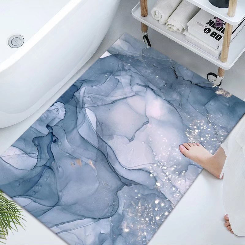 Luxuriöse Marmor Design Badematte Brehn
