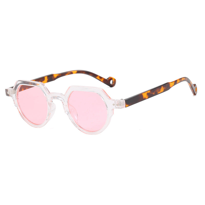 Damen geometrische Sonnenbrille mit schützendem UV-Filter und robustem Rahmen Brehn