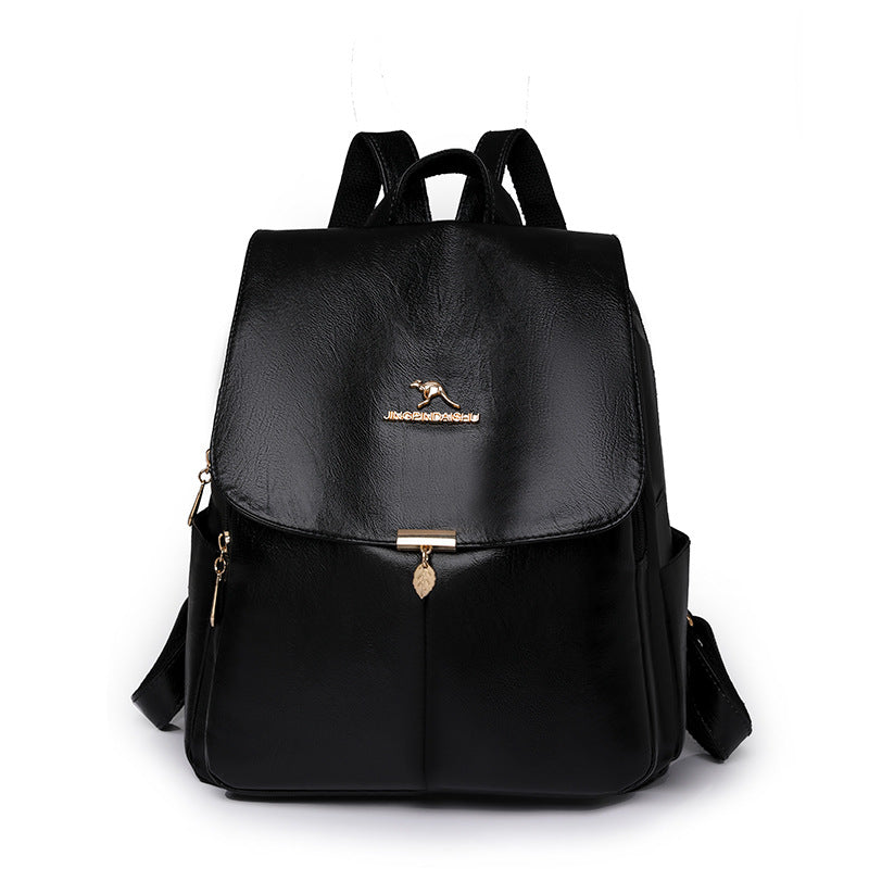 Stylische Leder Rucksack
