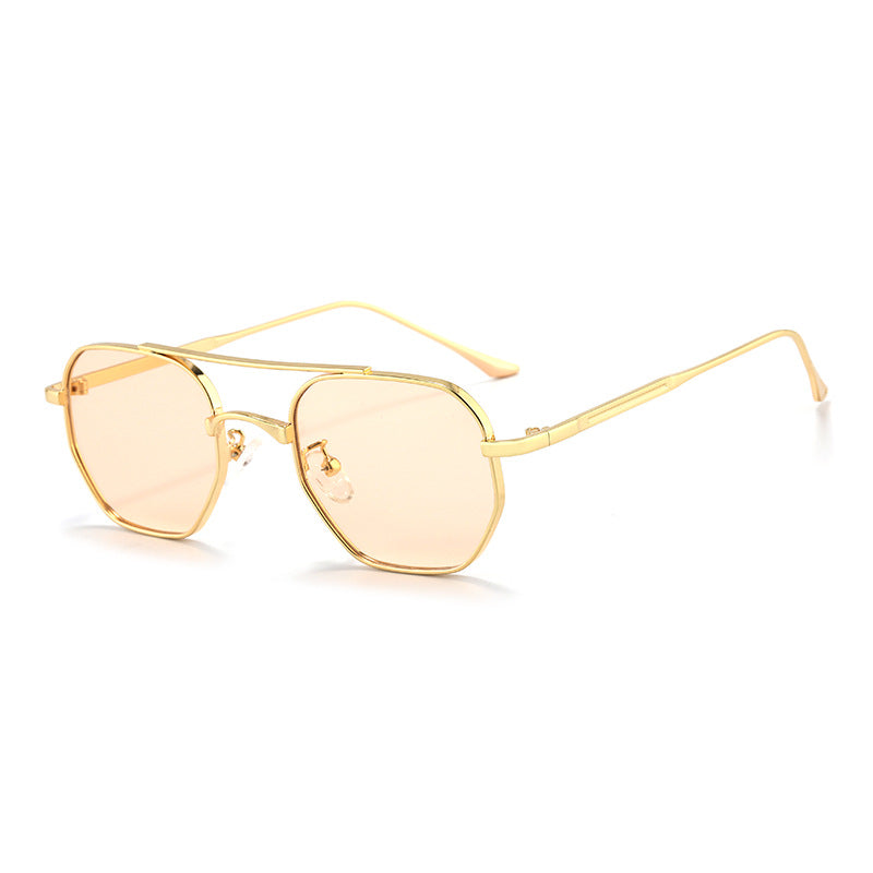 Herren Stilvolle Achtkantige Sonnenbrille Brehn