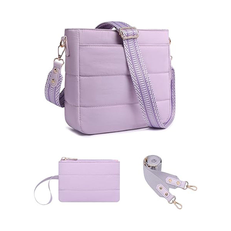 Vielseitige Crossbody Tasche mit Abnehmbarem Kartenetui Brehn