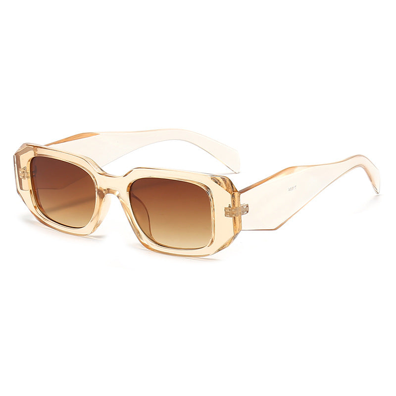 Damen Designer-Sonnenbrille mit kantigem Rahmen und UV-Schutz Brehn
