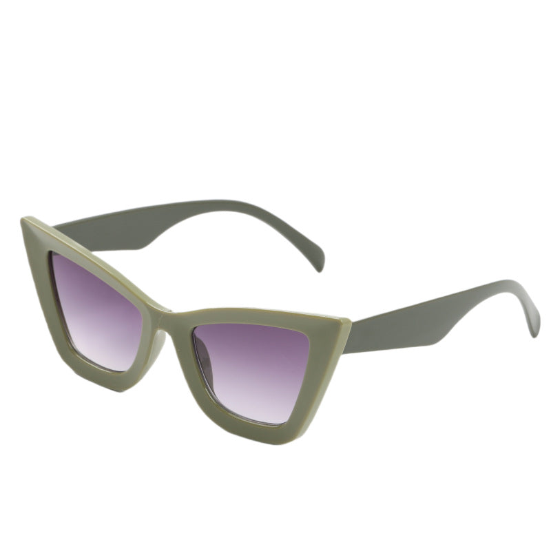 Damen fashion forward Cat-Eye Sonnenbrille Brehn