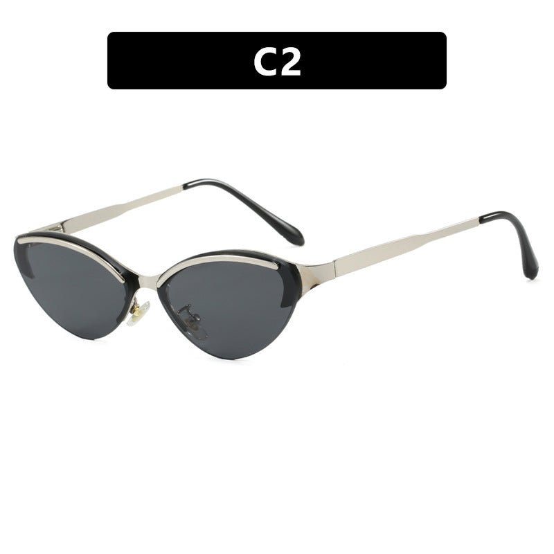 Damen Cat-Eye Sonnenbrille mit elegantem Gestell und UV-Schutz Brehn