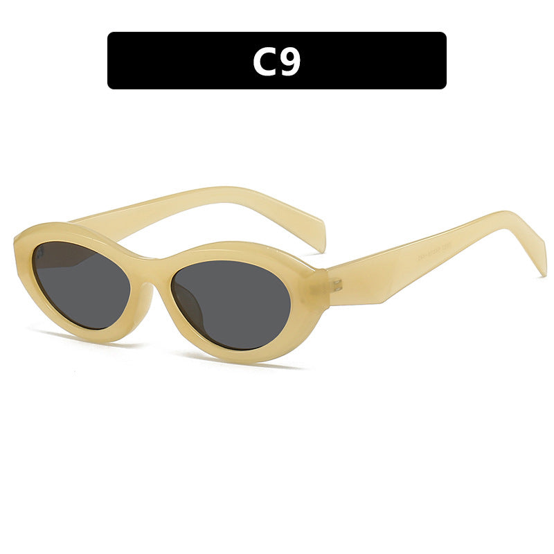 Damen elegante Cat-Eye Sonnenbrille mit schützendem UV-Filter und modischem Rahmen Brehn