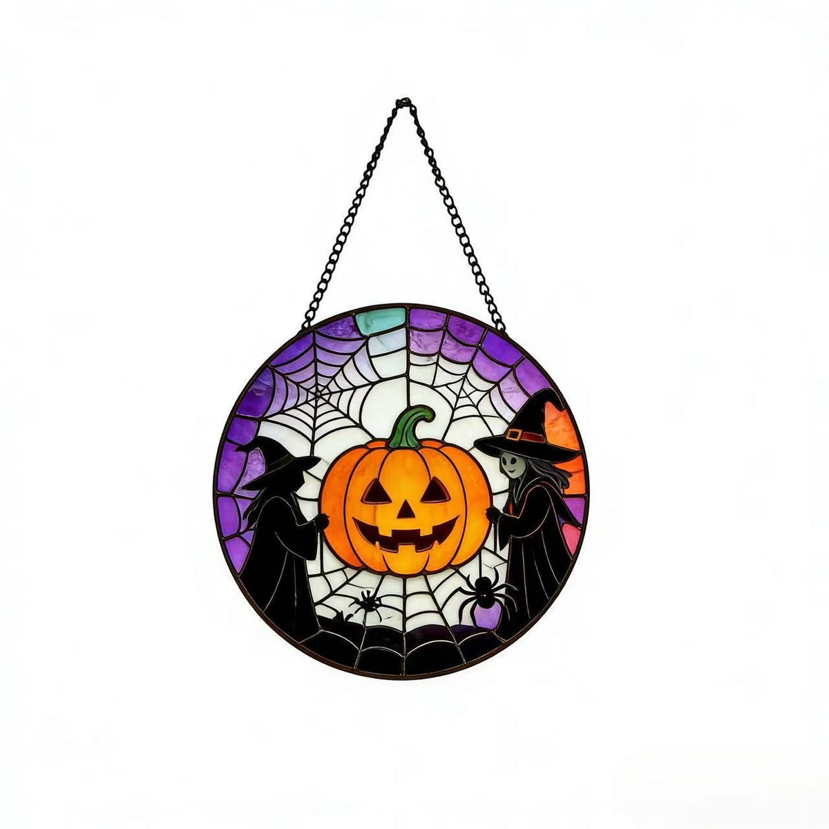 Dekorative Totenkopf Buntglas Wandkunst Brehn