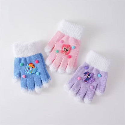 Niedliche tierisch gestaltete Handschuhe ohne Finger Brehn
