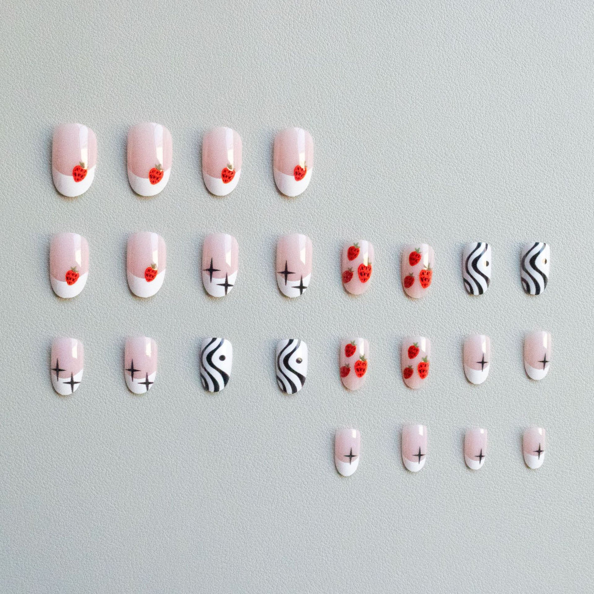 Dekorative Nagelkunst