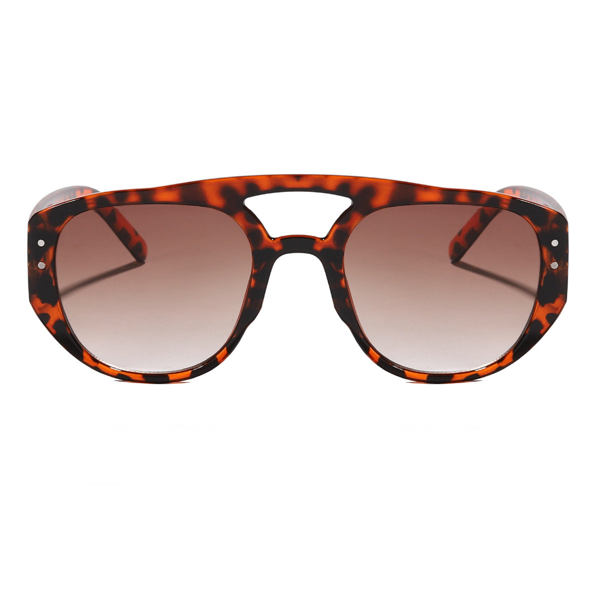 Damen oversized Sonnenbrille mit modernem, strukturiertem Rahmen Brehn