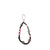 Verspielt Herz und Blumen Perlen Handy Charm Brehn