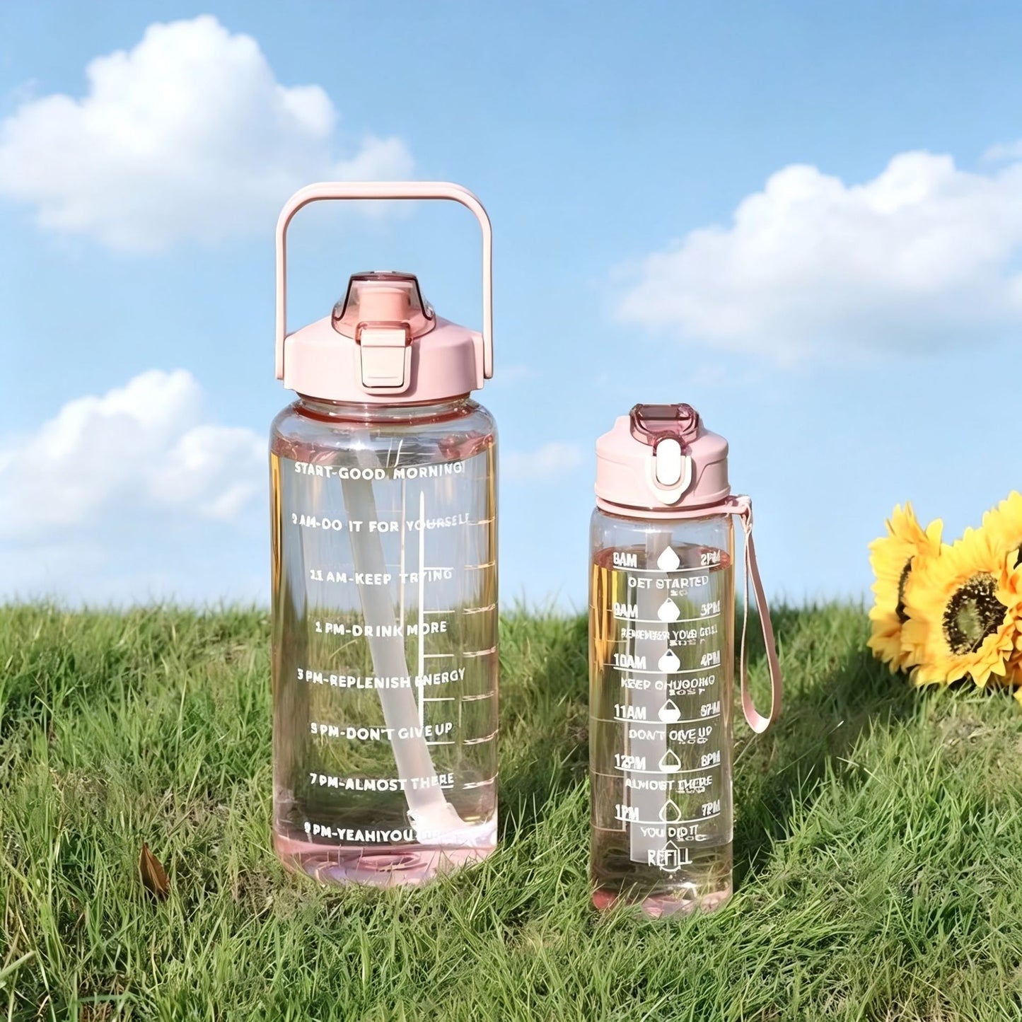 Damen Motivierende Wasserflasche Brehn