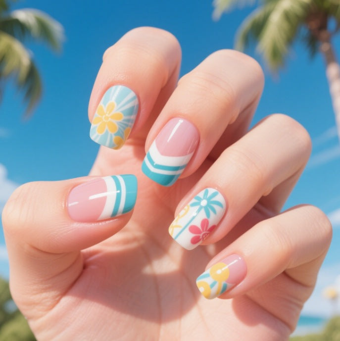 Blumenverlauf Nagelkunstset Brehn