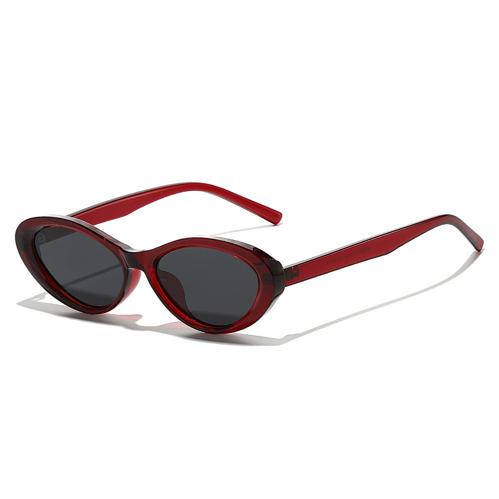 Retro-inspirierte kräftige Katzenaugen-Sonnenbrille Brehn