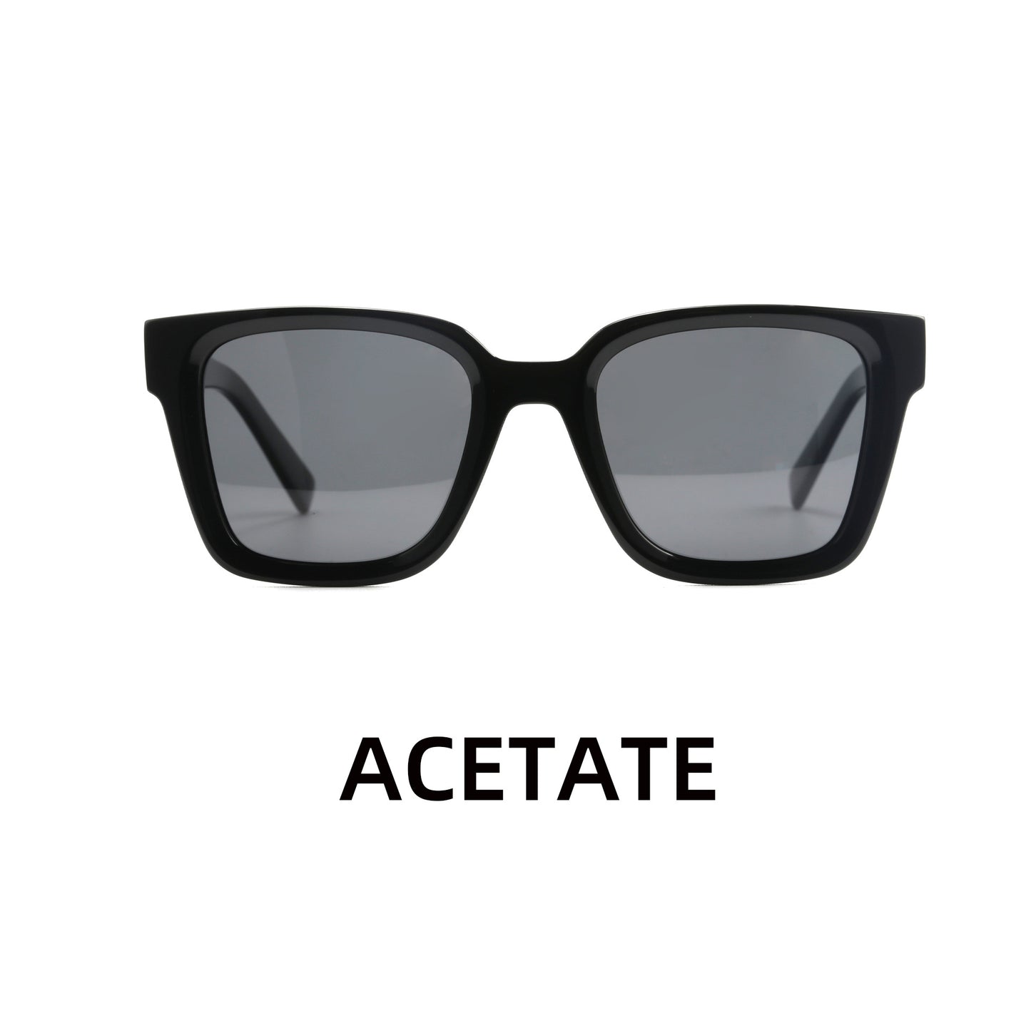 Damen zeitgenössische Sonnenbrille mit abgerundeten Ecken und UV-Schutz Brehn