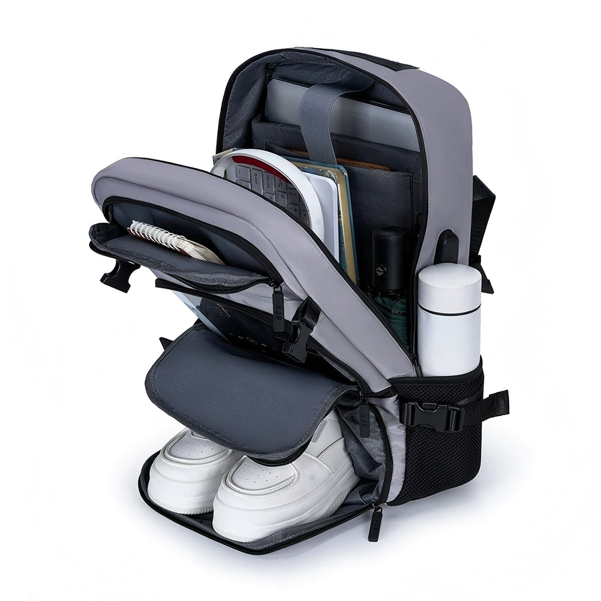 Vielseitiger Multi-Kompartiment-Rucksack